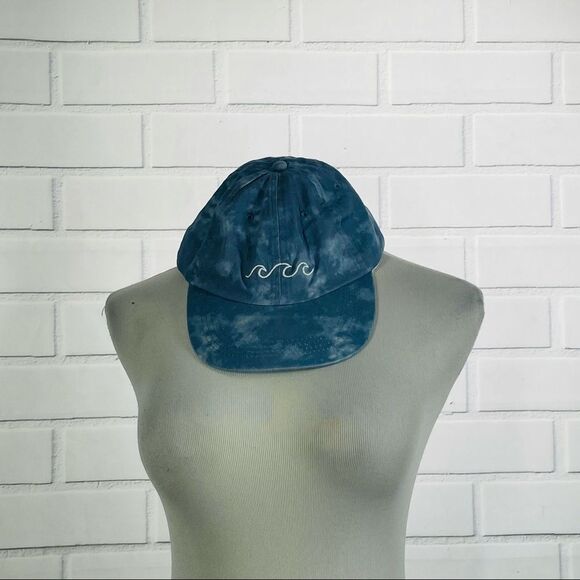 NWT Blue Revival Blue Wave Tie-Dye Baseball Hat - Picture 4 of 13